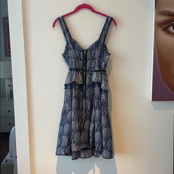 Marc Jacobs Bow Front Chiffon abstract Dress 8 - Picture 6 of 6